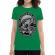 Tricou adler dama fishing problem verde mediu