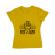 Tricou adler dama i like this tshirt galben