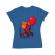 Tricou adler dama it is deadpool albastru azuriu