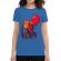 Tricou adler dama it is deadpool albastru azuriu