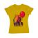 Tricou adler dama it is deadpool galben