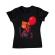 Tricou adler dama it is deadpool negru