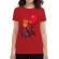 Tricou adler dama it is deadpool rosu