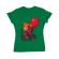 Tricou adler dama it is deadpool verde mediu