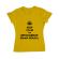 Tricou adler dama impodobeste mama bradul galben