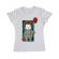Tricou adler dama little clown alb