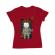 Tricou adler dama little clown rosu