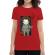Tricou adler dama little clown rosu