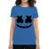 Tricou adler dama marshmello albastru azuriu