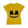 Tricou adler dama marshmello galben