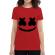 Tricou adler dama marshmello rosu