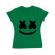 Tricou adler dama marshmello verde mediu