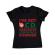 Tricou adler dama obsessive christmas disorder negru