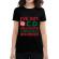 Tricou adler dama obsessive christmas disorder negru