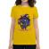 Tricou adler dama purr halloween galben