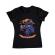 Tricou adler dama purr halloween negru
