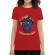 Tricou adler dama purr halloween rosu