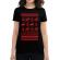 Tricou adler dama reindeers negru