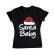 Tricou adler dama santa baby negru