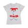 Tricou adler dama santa helper alb