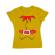 Tricou adler dama santa helper galben