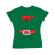 Tricou adler dama santa helper verde mediu