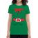 Tricou adler dama santa helper verde mediu