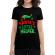 Tricou adler dama santas little helper negru