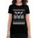 Tricou adler dama ski time negru