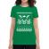 Tricou adler dama ski time verde mediu