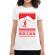 Tricou adler dama ski trip alb