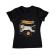 Tricou adler dama stay furrious negru