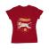 Tricou adler dama stay furrious rosu