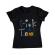 Tricou adler dama trick or treat negru