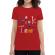 Tricou adler dama trick or treat rosu