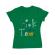 Tricou adler dama trick or treat verde mediu