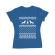 Tricou adler dama ugly sweater albastru azuriu