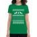 Tricou adler dama ugly sweater verde mediu