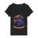 Tricou stanley stella dama purr halloween negru