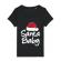 Tricou stanley stella dama santa baby negru