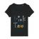 Tricou stanley stella dama trick or treat negru