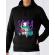 Hoodie barbat cu gluga christmas carol negru