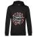 Hoodie barbat cu gluga dear santa negru