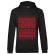 Hoodie barbat cu gluga greetings negru