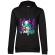 Hoodie dama cu gluga christmas carol negru