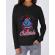 Hoodie dama cu gluga its cold outside negru