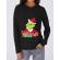 Hoodie dama cu gluga mean one negru