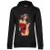 Hoodie dama cu gluga sexy santa girl negru