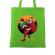 Sacosa din panza grinch stole christmas verde mar
