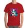 Tricou adler barbat christmas carol rosu